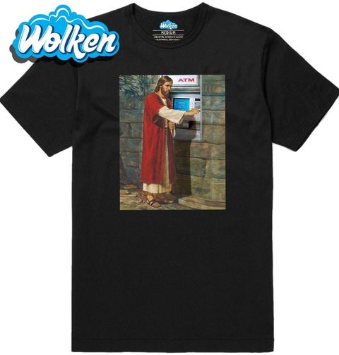 Obrázek produktu Pánské tričko Ježíš potřebuje peníze