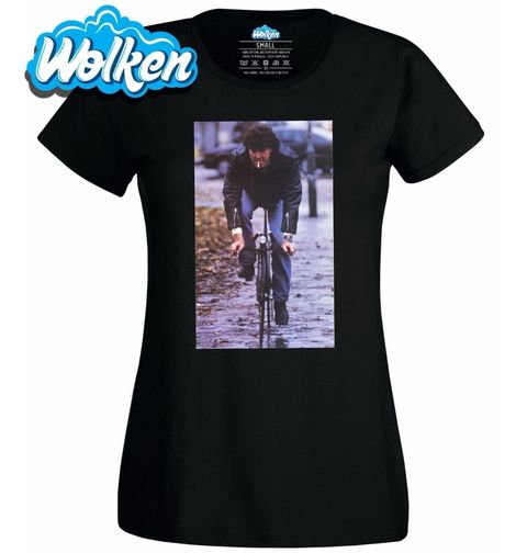 Obrázek produktu Dámské tričko Jeremy Clarkson na kole