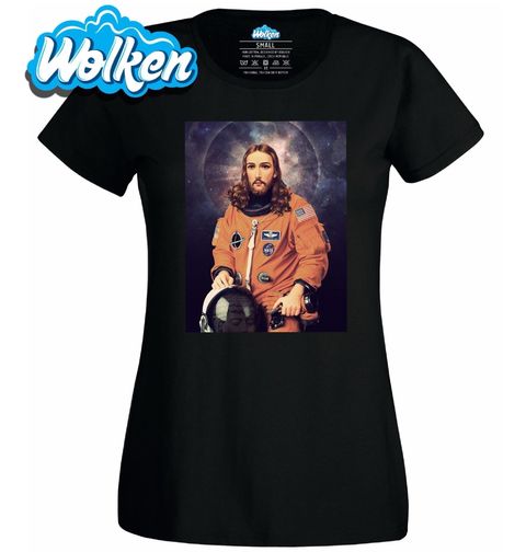 Obrázek produktu Dámské tričko Vesmírný Ježíš