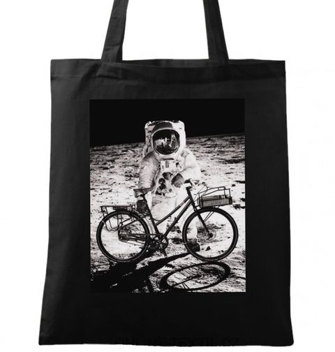 Obrázek produktu Bavlněná taška Astronaut s kolem na měsíci