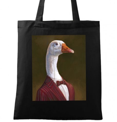Obrázek produktu Bavlněná taška Kachna Gentleman