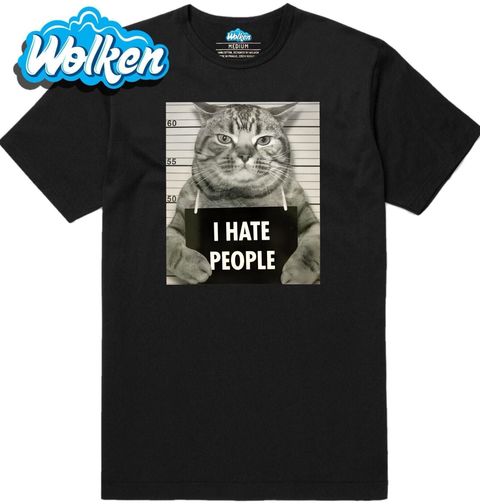 Obrázek produktu Pánské tričko Nesnáším lidi