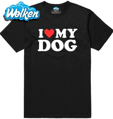 Obrázek produktu Pánské tričko Miluju svého psa I Love My Dog