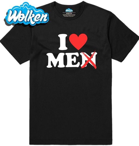Obrázek produktu Pánské tričko Miluju se: Bez mužů prosím! I Love Me