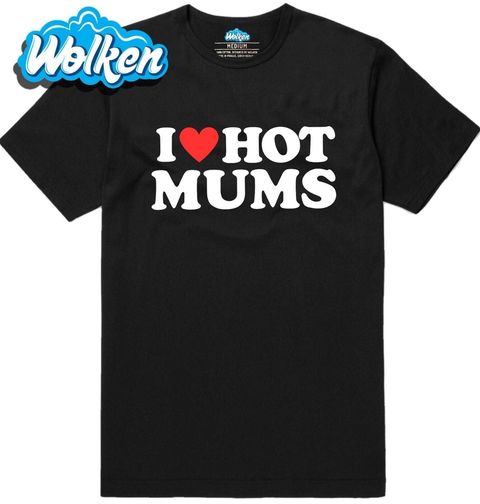Obrázek produktu Pánské tričko Miluju maminy I Love Hot Mums