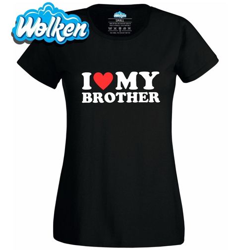 Obrázek produktu Dámské tričko Miluju svého bratra I Love My Brother