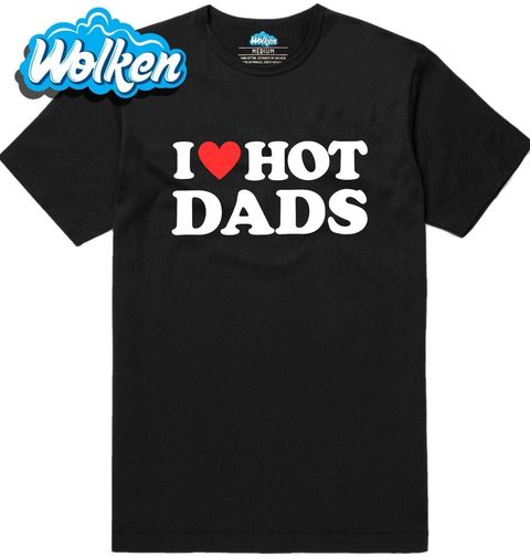 Obrázek produktu Pánské tričko Miluju tatínky I Love Hot Dads