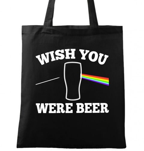 Obrázek produktu Bavlněná taška Kéž by jsi byla pivo