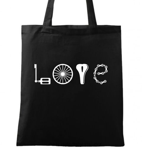 Obrázek produktu Bavlněná taška Love kolo