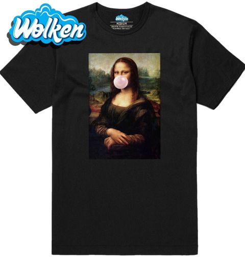 Obrázek produktu Pánské tričko Mona Lisa se žvýkačkou