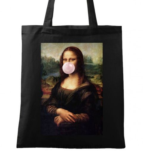 Obrázek produktu Bavlněná taška Mona Lisa se žvýkačkou