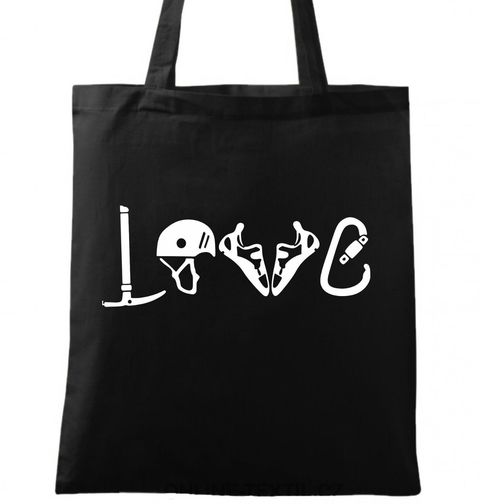 Obrázek produktu Bavlněná taška Lezecká Láska