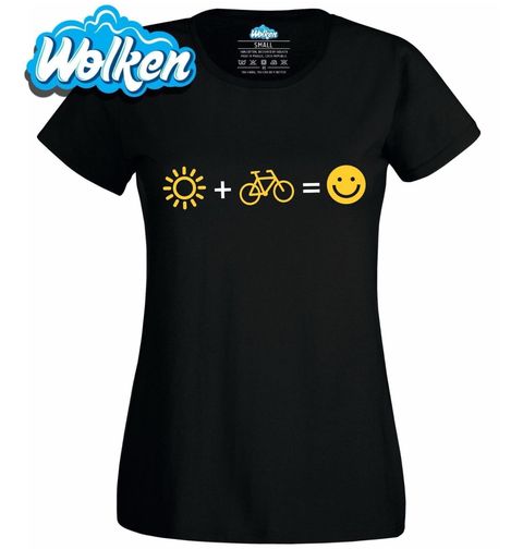 Obrázek produktu Dámské tričko Perfektní den na kolo