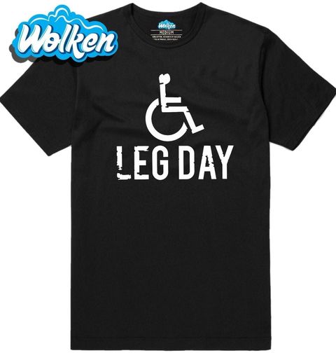 Obrázek produktu Pánské tričko Nikdy Nevynechej Nohy Never Skip Leg Day