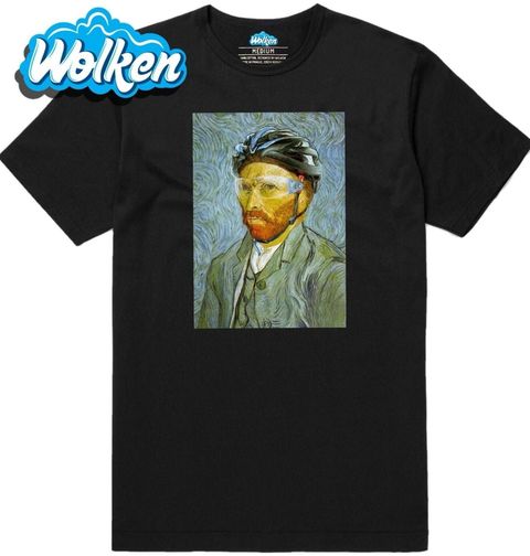 Obrázek produktu Pánské tričko Vincent van Gogh na kole