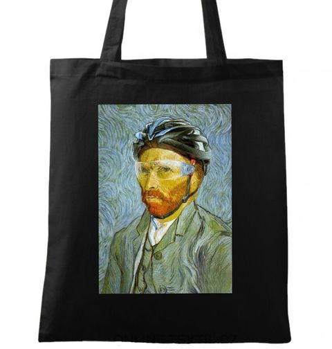 Obrázek produktu Bavlněná taška Vincent van Gogh na kole