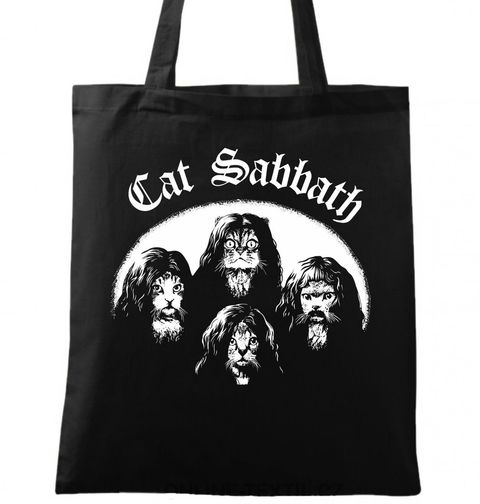 Obrázek produktu Bavlněná taška Rocková kočičí skupina Cat Sabbath