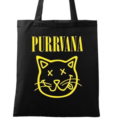 Obrázek produktu Bavlněná taška Kočičí Purrnava Love Cat