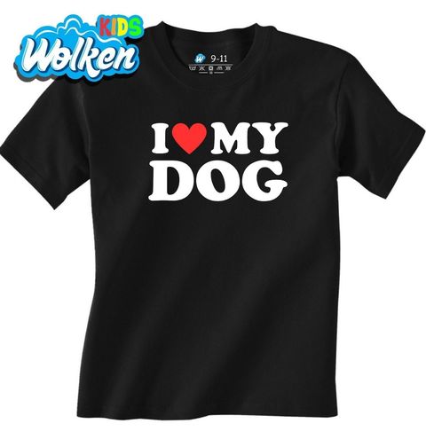 Obrázek produktu Dětské tričko Miluju svého psa I Love My Dog