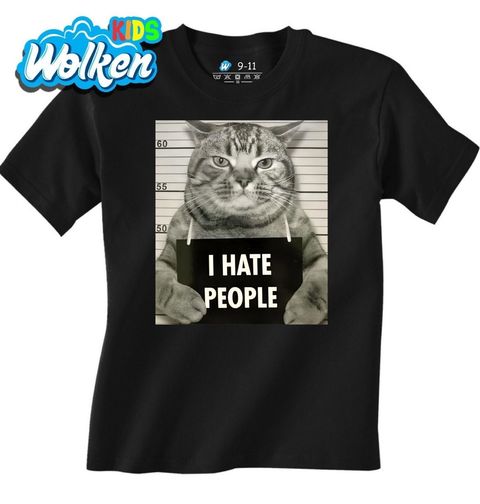 Obrázek produktu Dětské tričko Nesnáším lidi