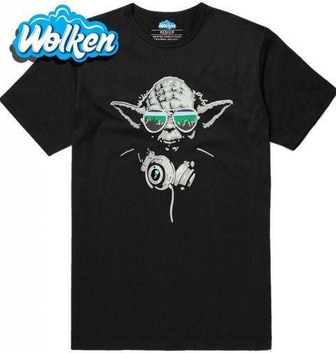 Obrázek produktu Pánské tričko  Mistr Dj Yoda Star Wars