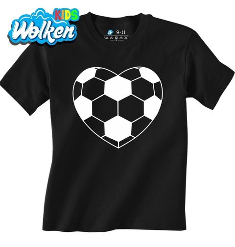 Obrázek produktu Dětské tričko Srdce bije pro fotbal Football Heart