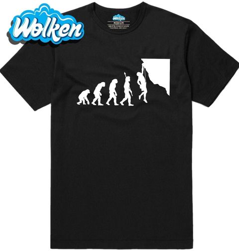 Obrázek produktu Pánské tričko Evoluce lezectví