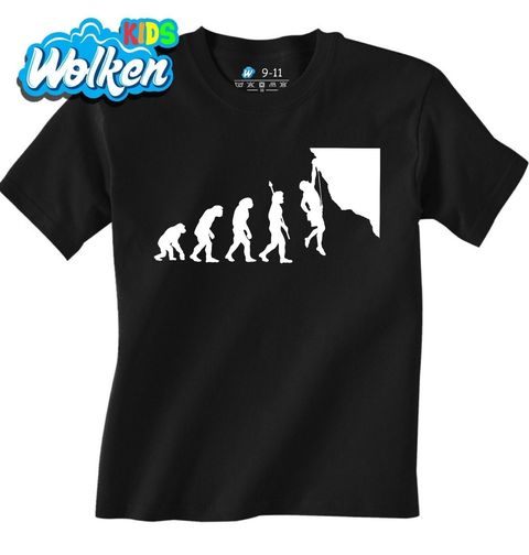 Obrázek produktu Dětské tričko Evoluce lezectví