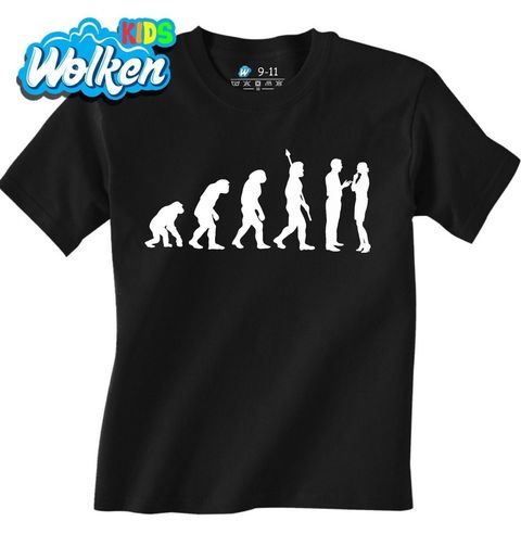 Obrázek produktu Dětské tričko Evoluce manželství