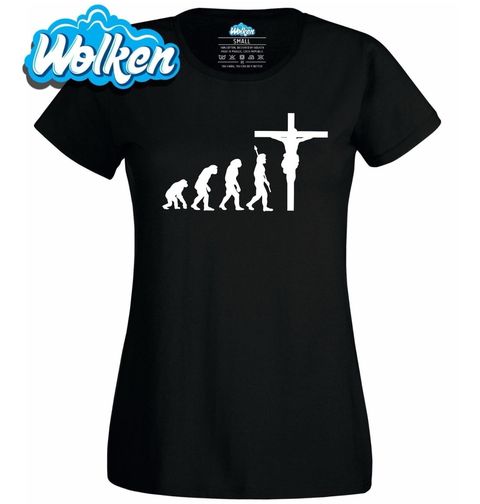Obrázek produktu Dámské tričko Evoluce křesťanství