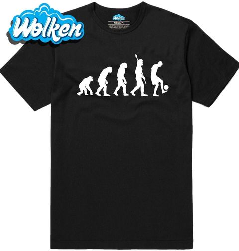 Obrázek produktu Pánské tričko Evoluce fotbalisty, Záložník!