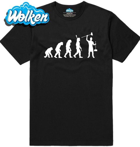 Obrázek produktu Pánské tričko Evoluce uklízeče