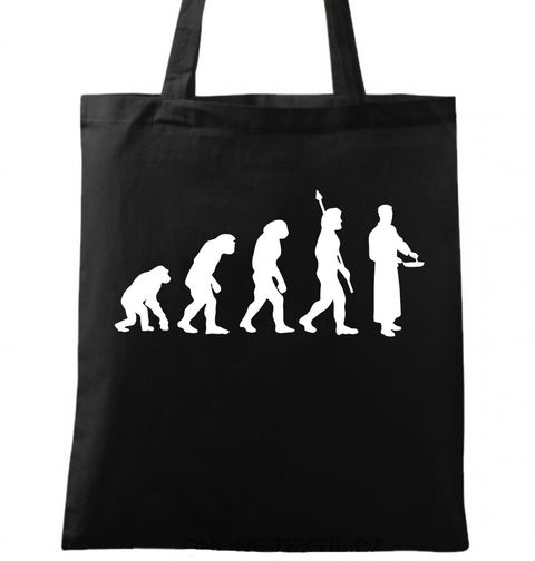 Obrázek produktu Bavlněná taška Evoluce kuchaře