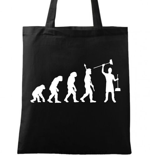 Obrázek produktu Bavlněná taška Evoluce uklízeče