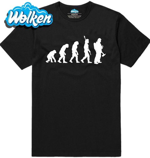 Obrázek produktu Pánské tričko Evoluce hasiče
