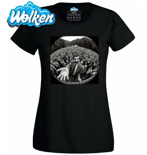 Obrázek produktu Dámské tričko Zdrogovaný Mr. Bean na festivalu
