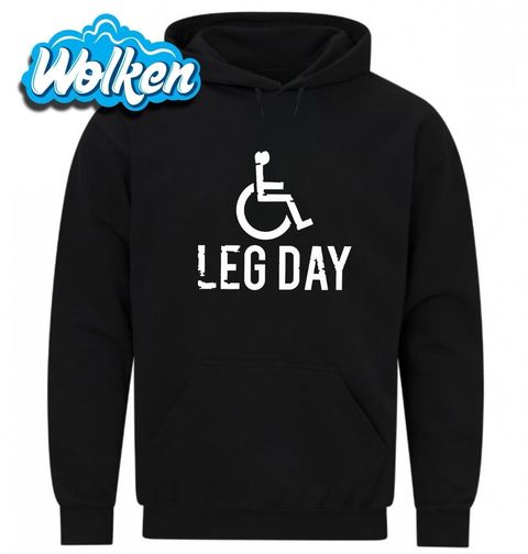 Obrázek produktu Pánská mikina Nikdy Nevynechej Nohy Never Skip Leg Day