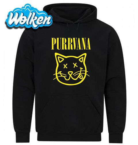 Obrázek produktu Pánská mikina Kočičí Purrvana Love Cat