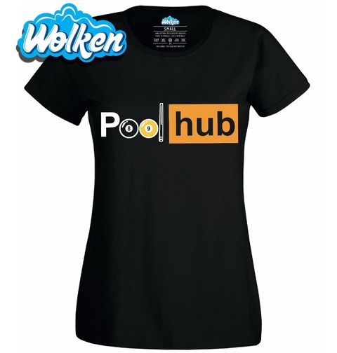 Obrázek produktu Dámské tričko PoolHub Kulečníkový Hub