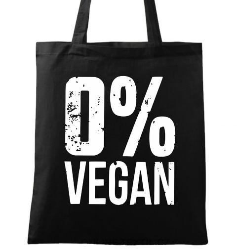 Obrázek produktu Bavlněná taška Jsem 0% Vegan