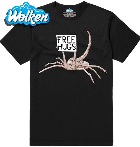 Obrázek produktu Pánské tričko Mazlivý Vetřelec Facehugger Free Hugs