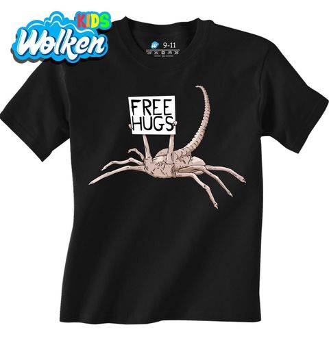 Obrázek produktu Dětské tričko Mazlivý Vetřelec Facehugger Free Hugs