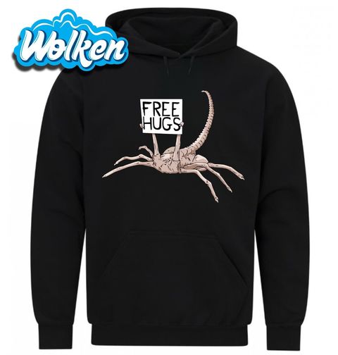 Obrázek produktu Pánská mikina Mazlivý Vetřelec Facehugger Free Hugs