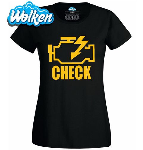 Obrázek produktu Dámské tričko Check Engine Kontrolka