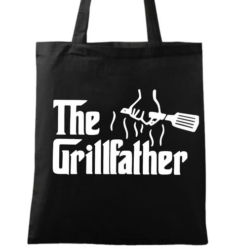 Obrázek produktu Bavlněná taška The Grillfather Kmotr Kuchař