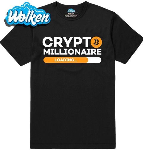 Obrázek produktu Pánské tričko Crypto Milionář Crypto Millionaire Loading