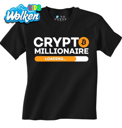 Obrázek produktu Dětské tričko Crypto Milionář Crypto Millionaire Loading