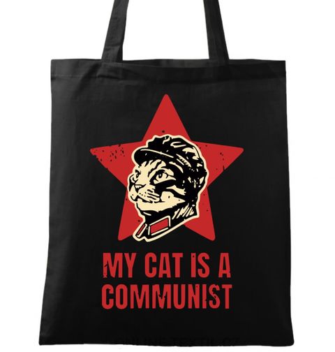 Obrázek produktu Bavlněná taška Moje Kočka Je Komunistka My Cat Is A Communist