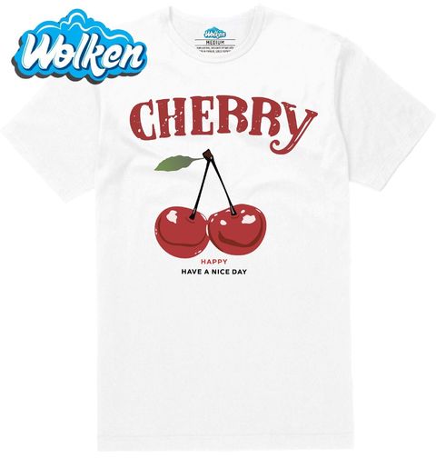 Obrázek produktu Pánské tričko Šťastné Třešničky - Cherry Have A Nice Day