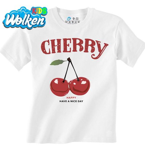 Obrázek produktu Dětské tričko Šťastné Třešničky - Cherry Have A Nice Day